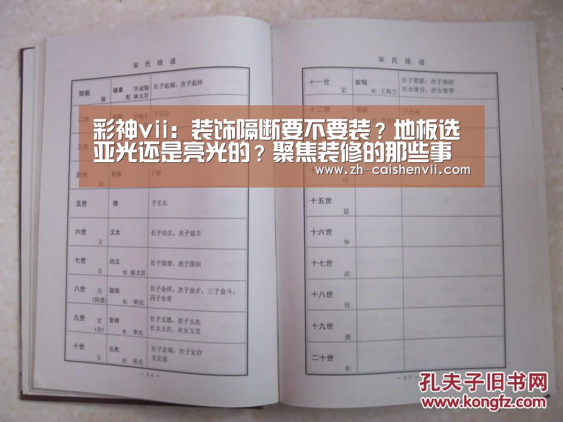 彩神vii:装饰隔断要不要装?地板选亚光还是亮光的?聚焦装修的那些事儿(图3) 彩神vii